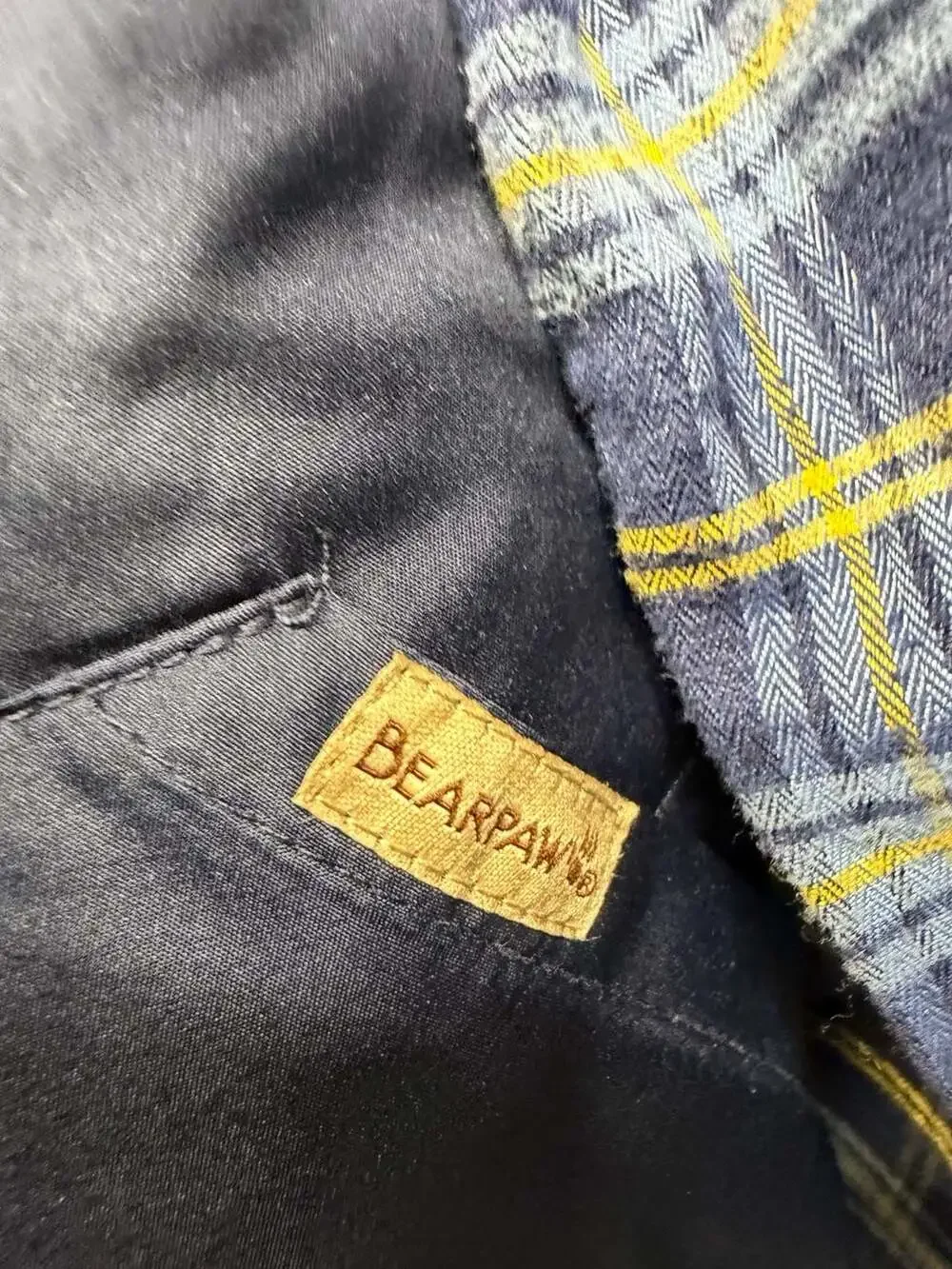 BEARPAW Boys Plaid Flannel Shirt and Quilted Vest Set